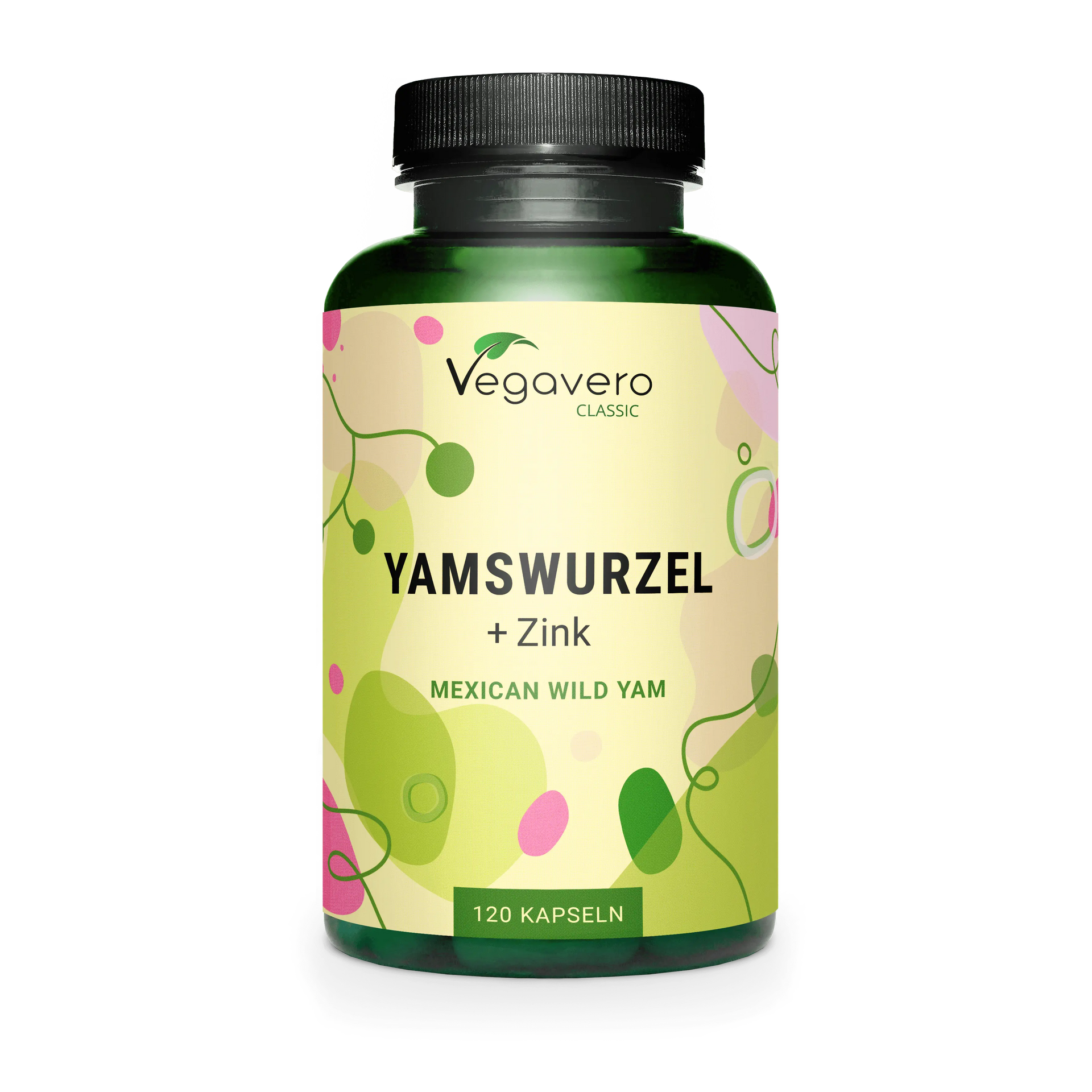 Yam Root Zinc Capsules » Vegan yam root capsules