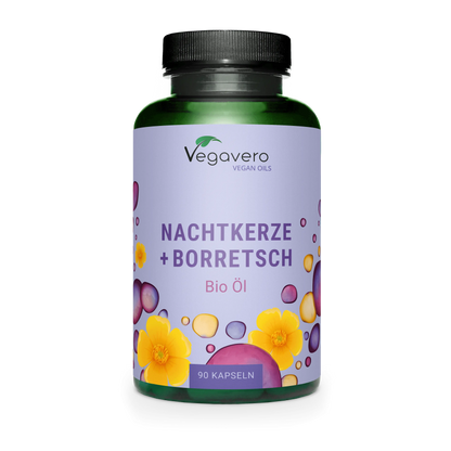 Evening Primrose Oil & Borage Seed Capsules Organic