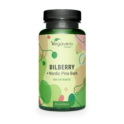 Bilberry & Pine Bark Extracts Capsules Organic