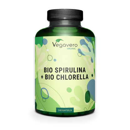Spirulina + Chlorella Capsule Bio