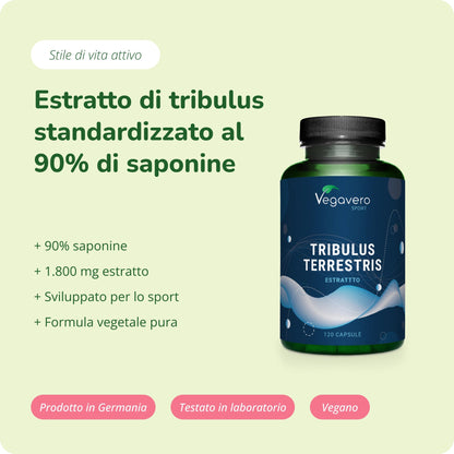 Tribulus Terrestris Estratto Capsule