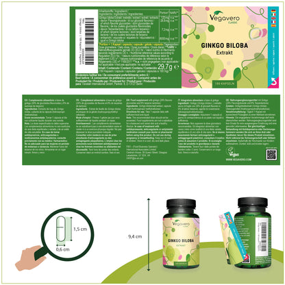 Ginkgo Biloba Extract Capsules