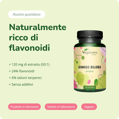 Ginkgo Biloba Estratto Capsule