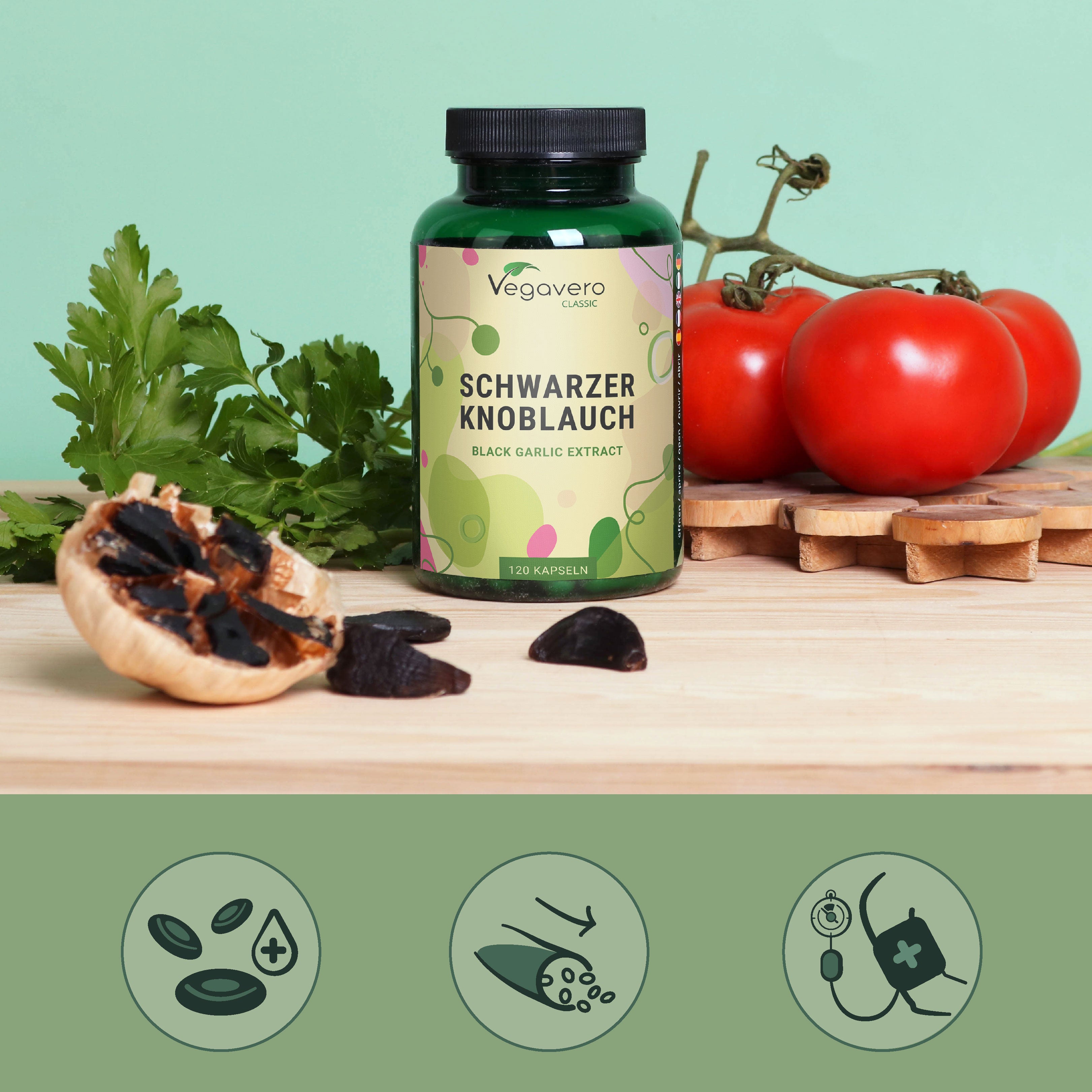 Black Garlic Extract Capsules