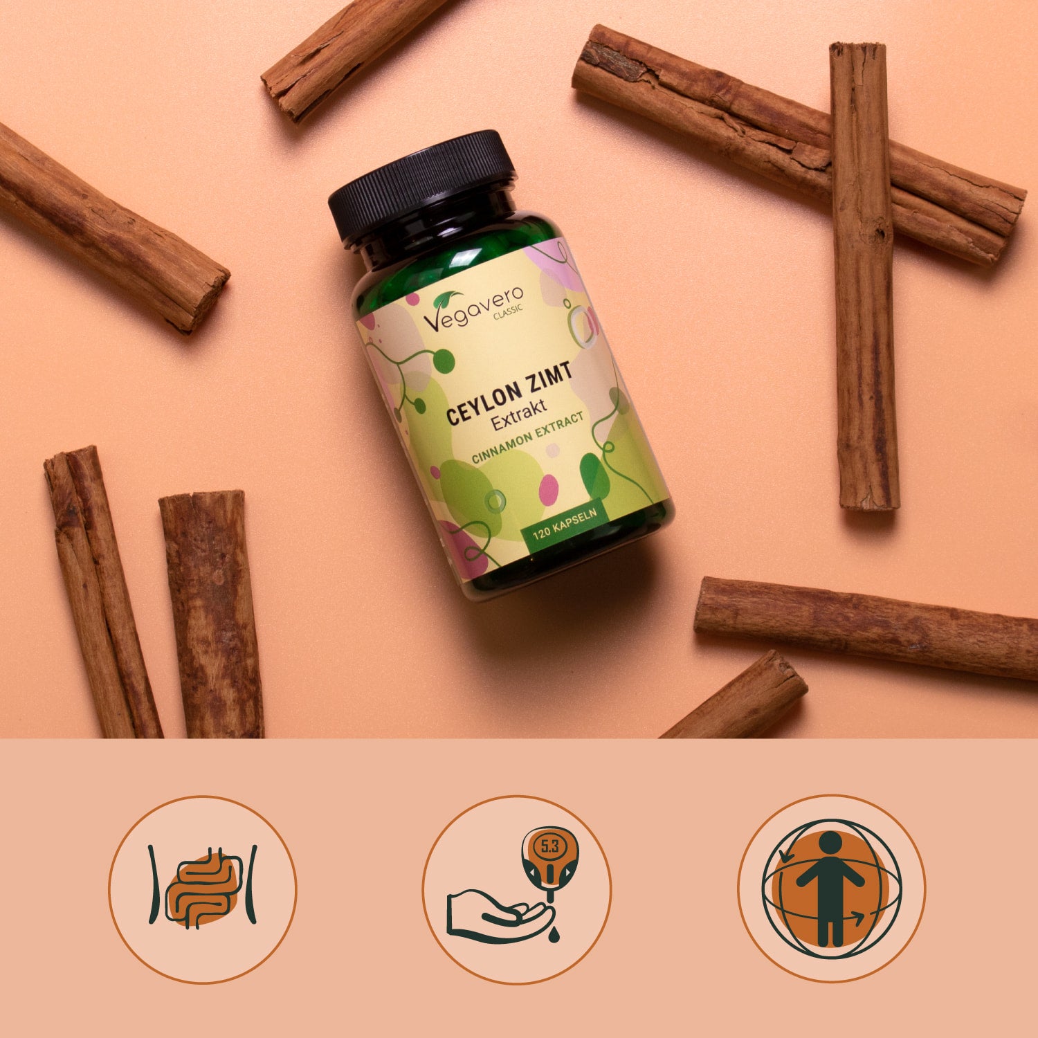Ceylon Cinnamon Extract Capsules