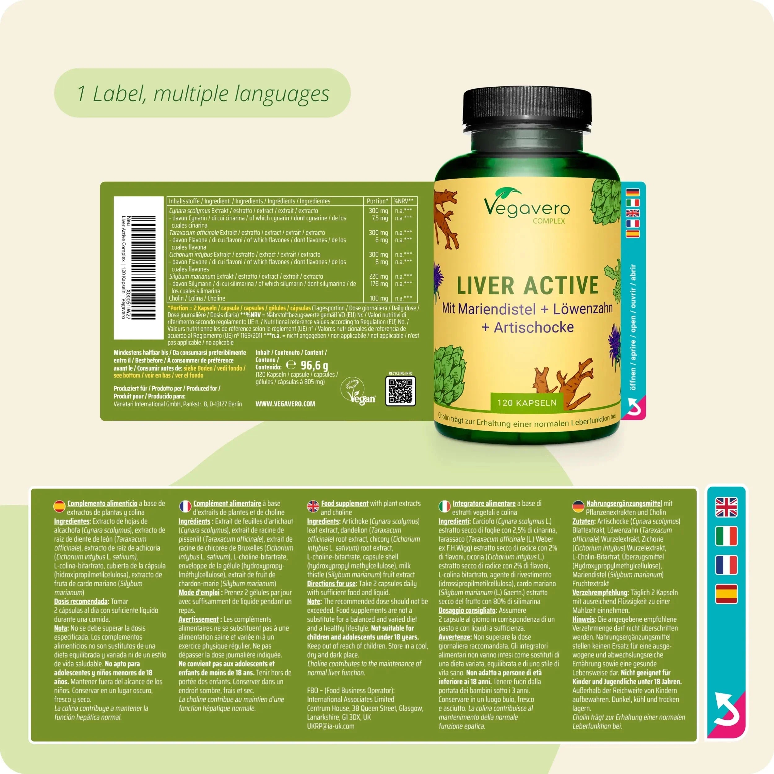Liver Active Complex Capsules