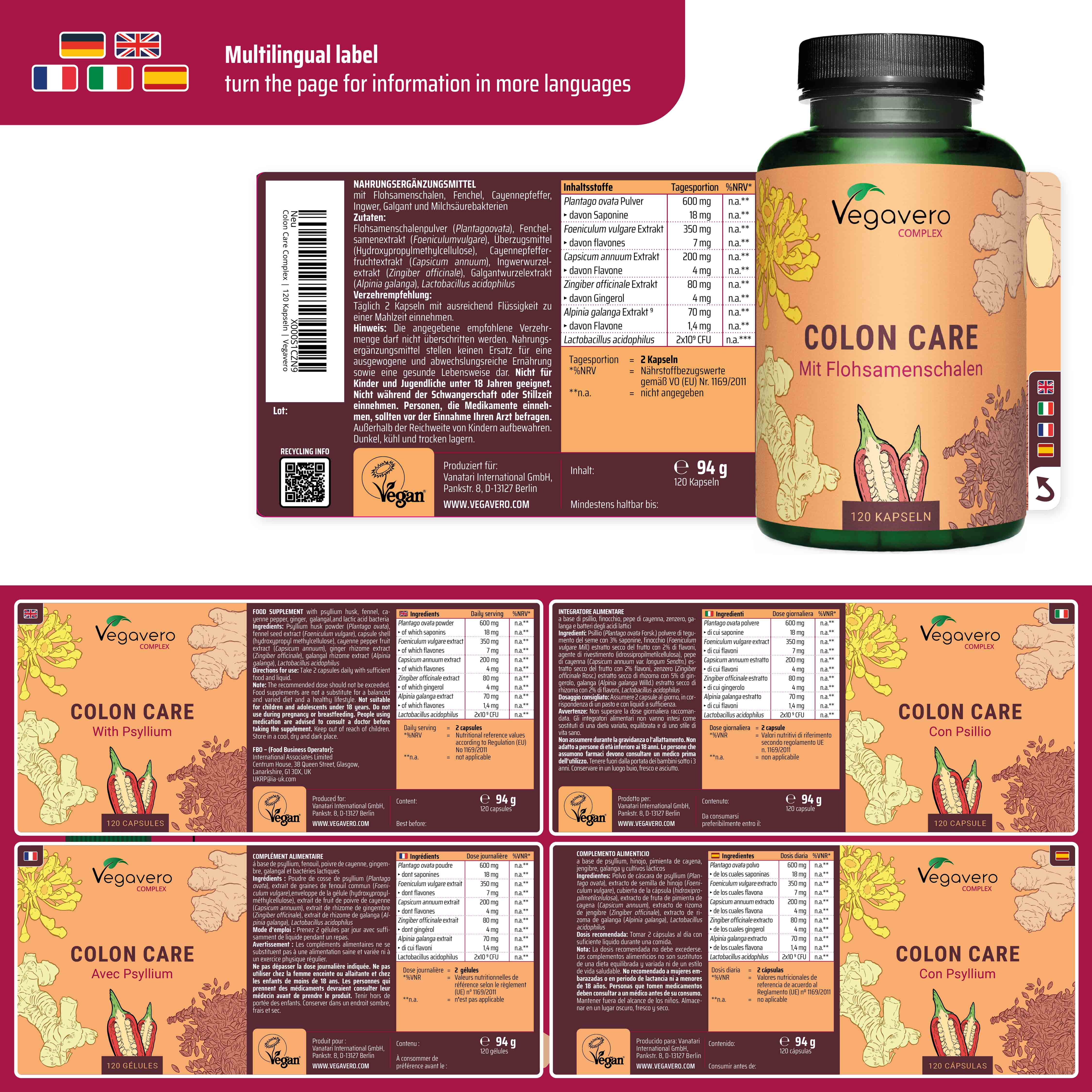 Colon Care Complex Capsules