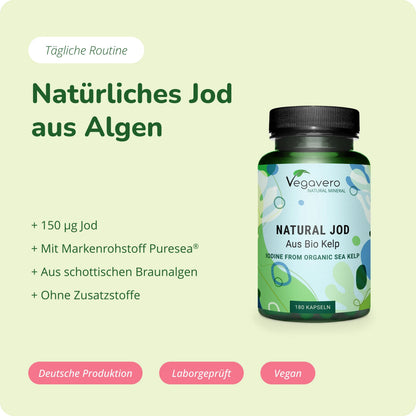 Natürliches Jod Kapseln Bio