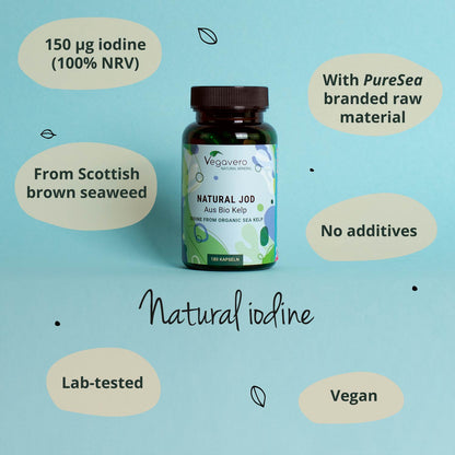 Natural Iodine Organic Capsules