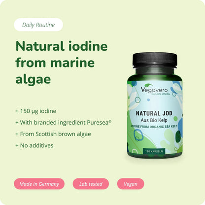 Natural Iodine Organic Capsules