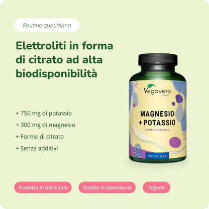 Magnesio + Potassio Capsule