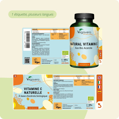 Vitamine C Naturelle Gélules Bio