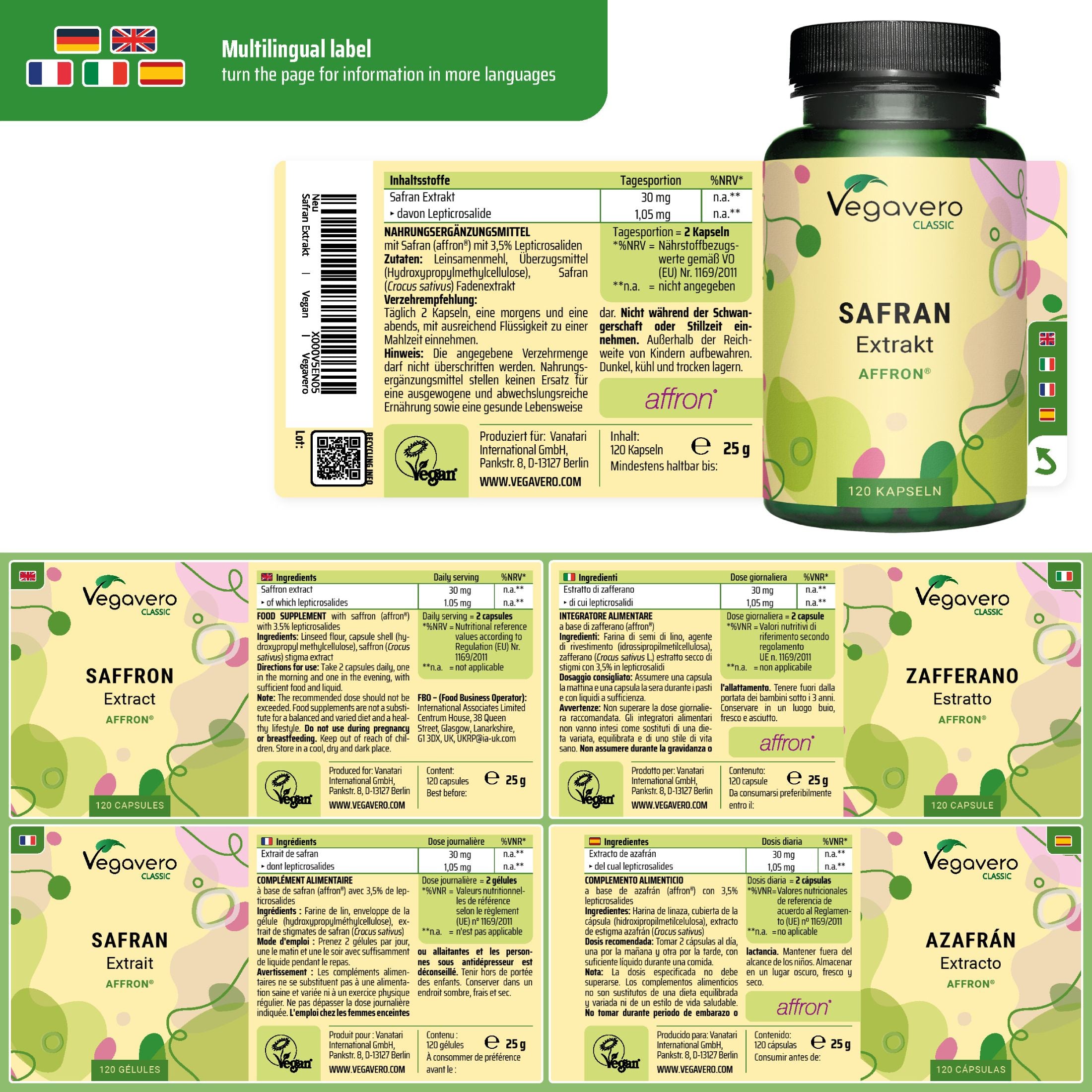 Saffron Extract Capsules