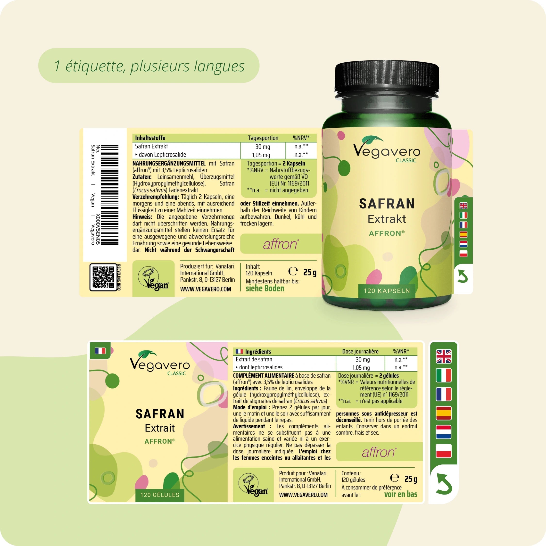 Safran Extrait Gélules