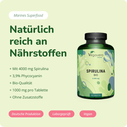 Spiruline Comprimés Bio