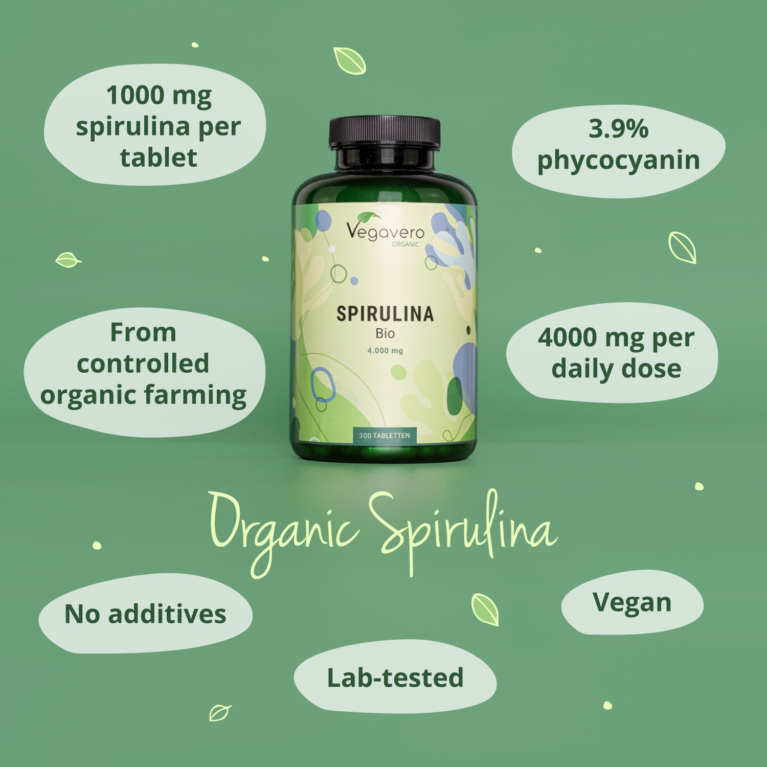 Spirulina Tablets Organic