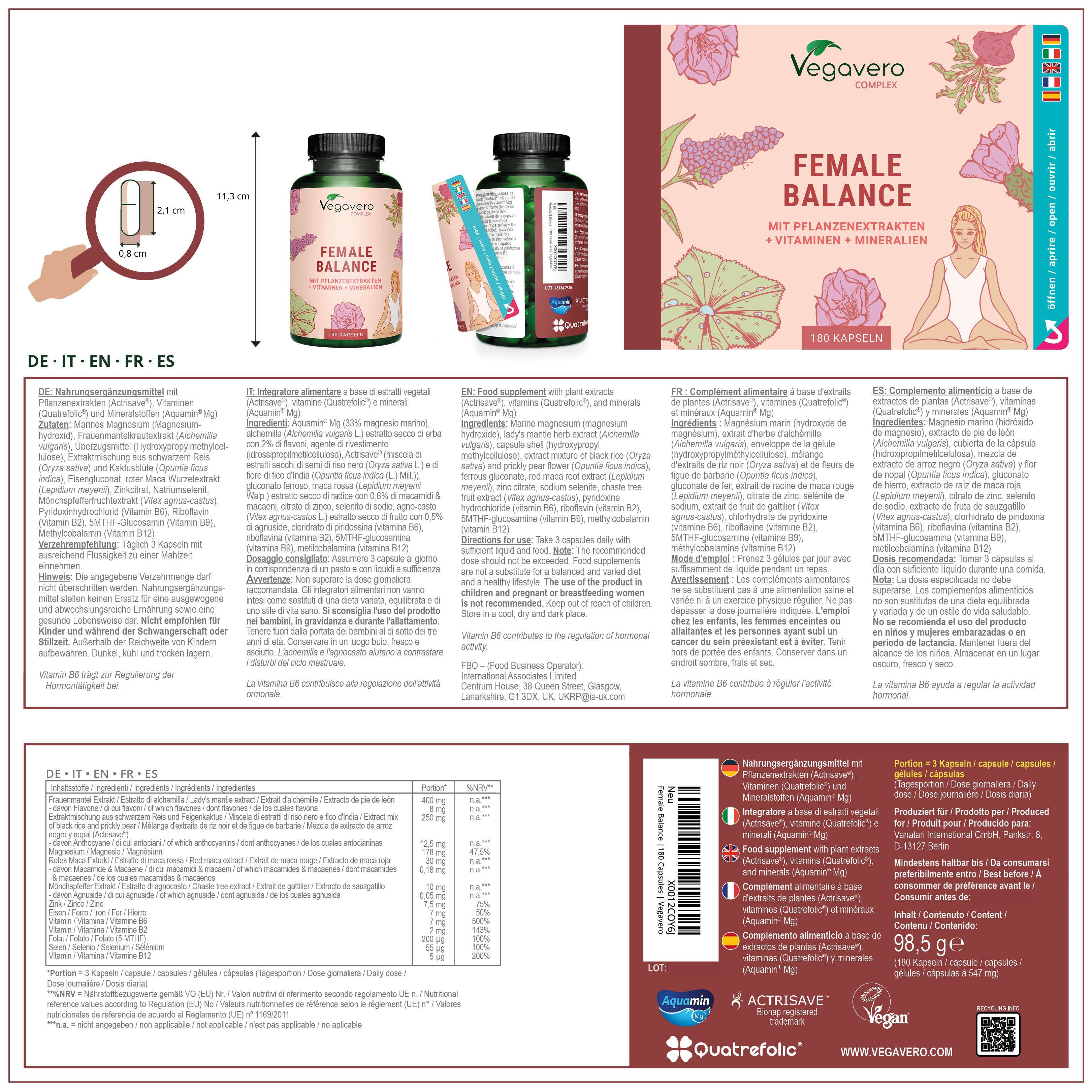 Female Balance Complex Capsules