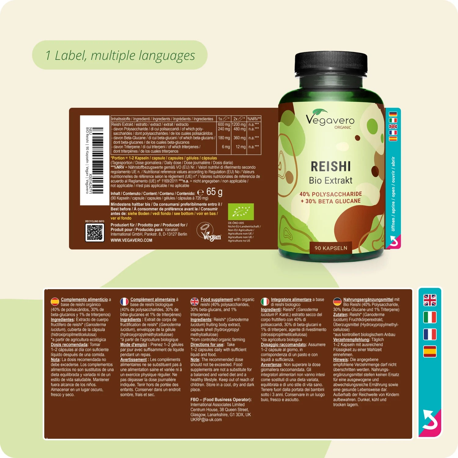 Reishi Extrait Gélules Bio