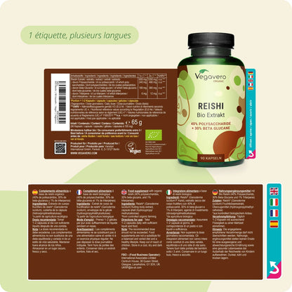 Reishi Extrait Gélules Bio