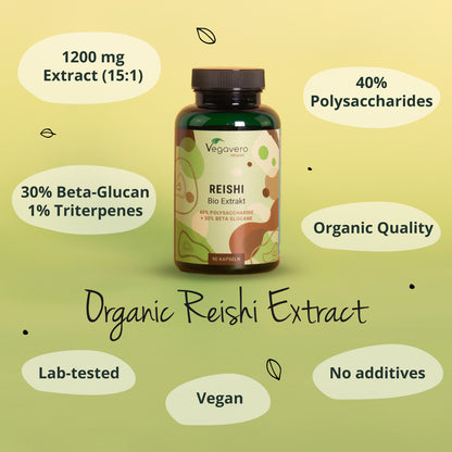 Reishi Extract Capsules Organic