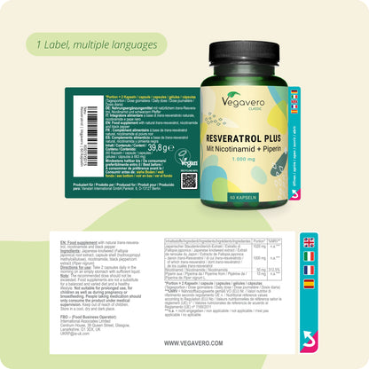 Resveratrol Plus Cápsulas