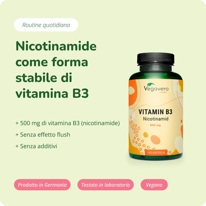 Vitamina B3 (Nicotinamide) Capsule