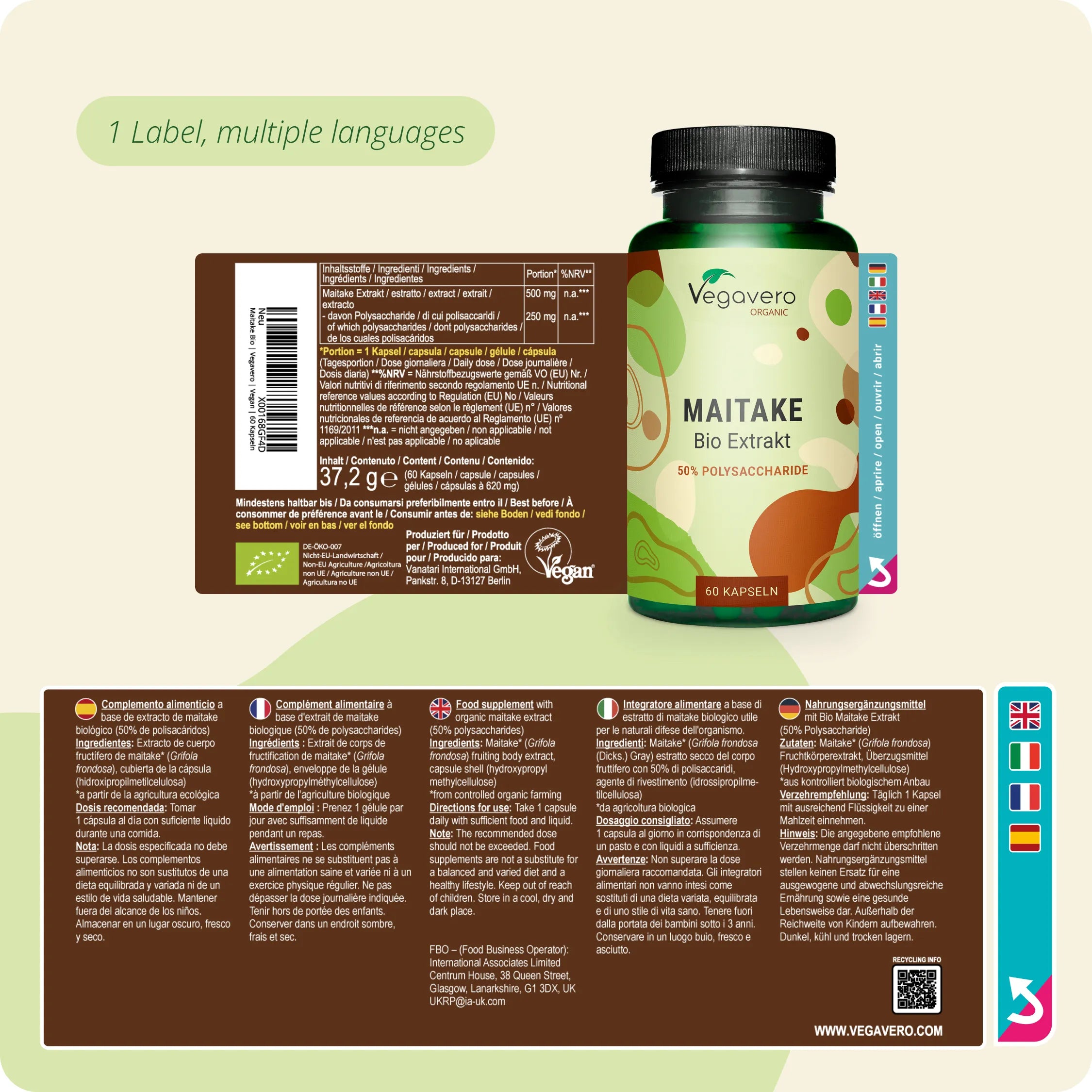Maitake Extrait Gélules Bio