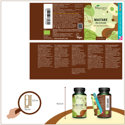 Maitake Estratto Capsule Bio
