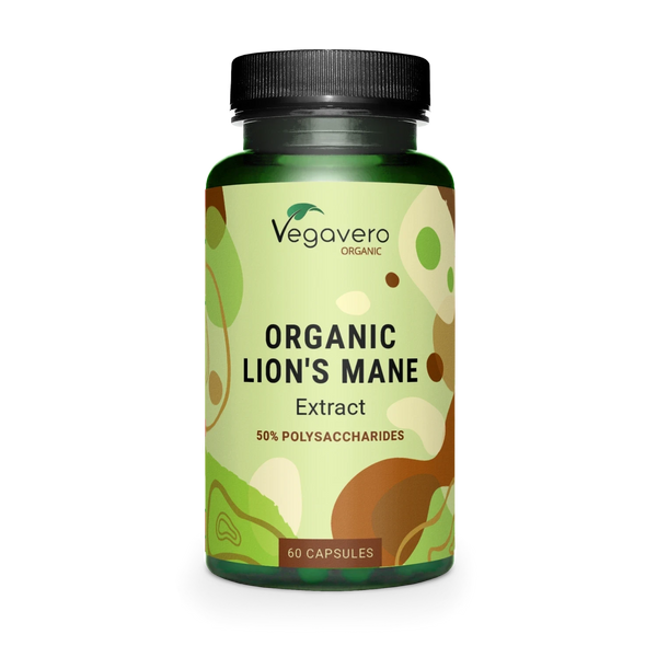 Vegavero Organic Lion's Mane Extract 50% Polysaccharides