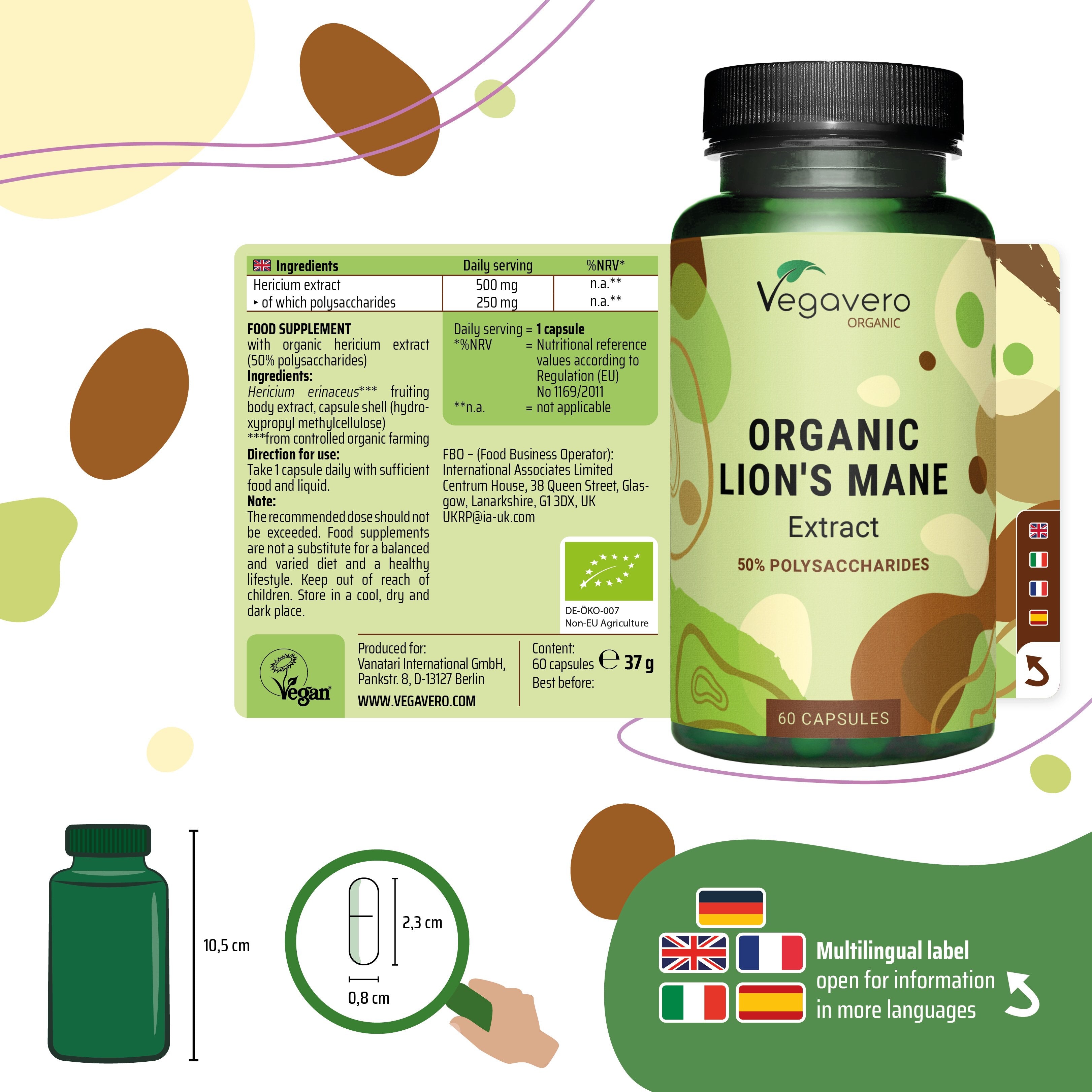 Criniera di Leone Capsule Bio