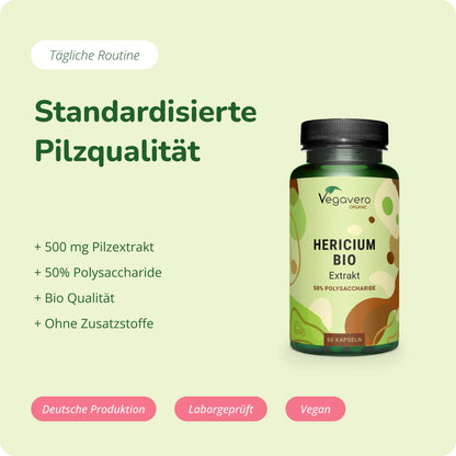 Löwenmähne Kapseln Bio
