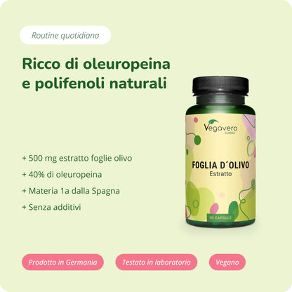 Foglia di Olivo Estratto Capsule