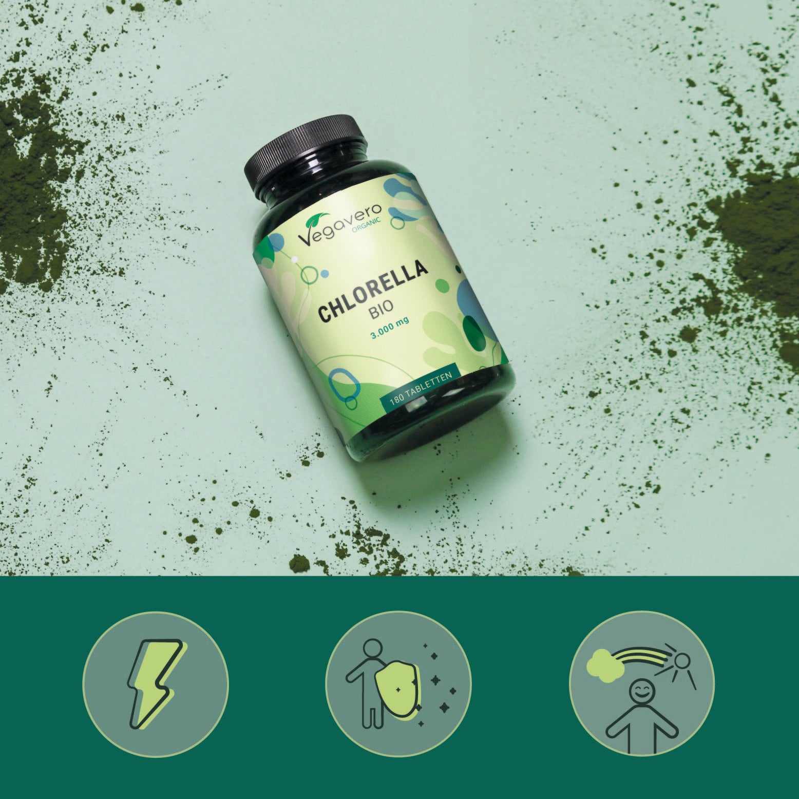 Chlorella Capsules Organic