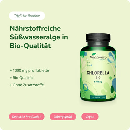 Chlorella Kapseln Bio