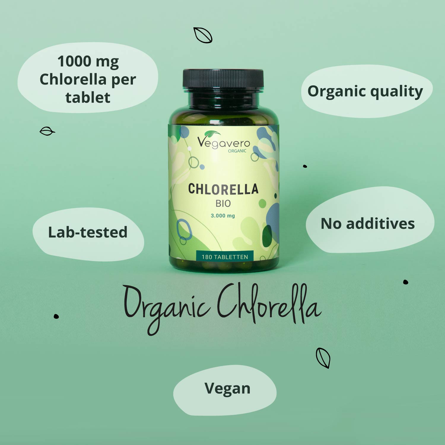 Chlorella Capsules Organic