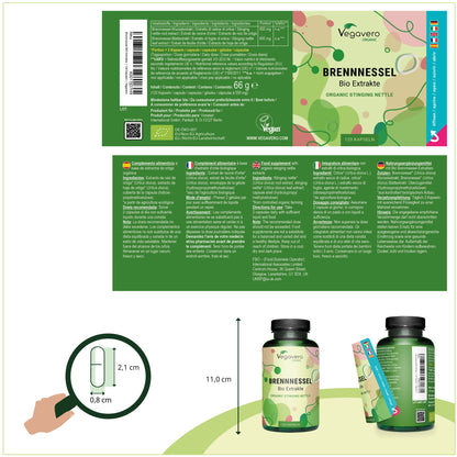 Stinging Nettle Capsules Organic
