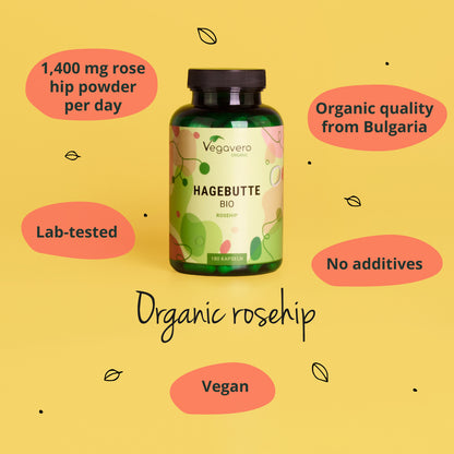 Rosehip Capsules Organic