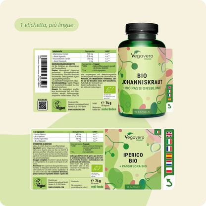 Iperico + Passiflora Capsule Bio