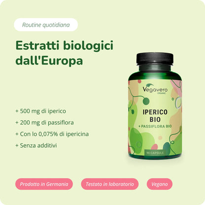Iperico + Passiflora Capsule Bio