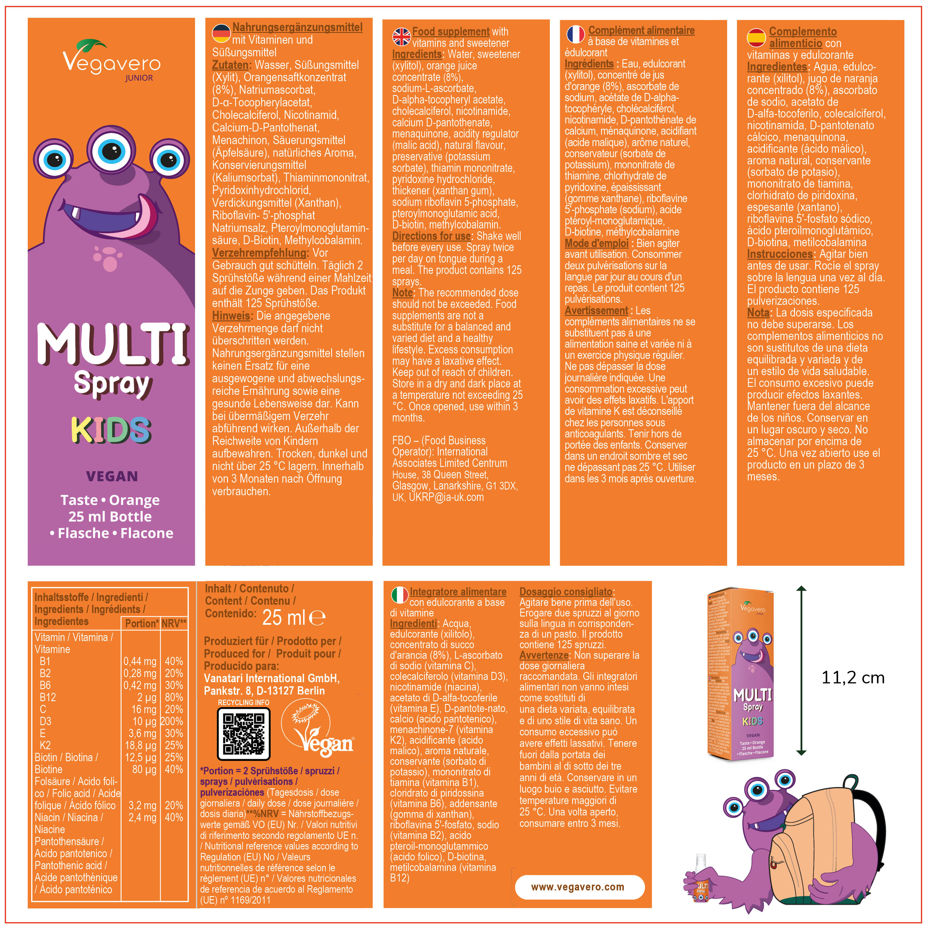 Multivitamin Junior Spray