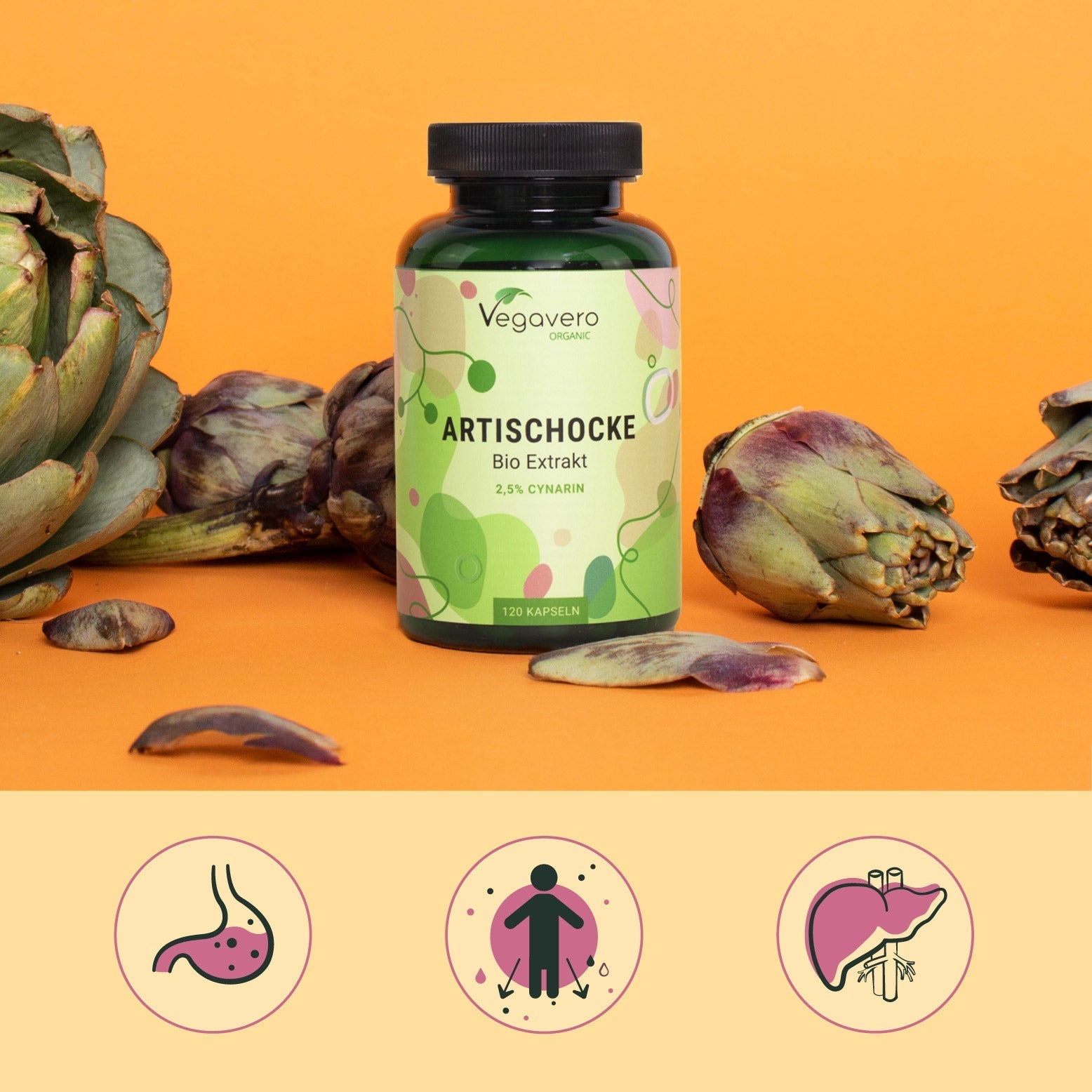 Artichoke Extract Capsules Organic
