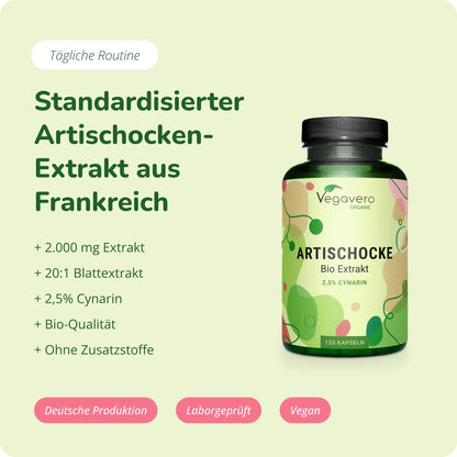 Artischocken Extrakt Kapseln Bio