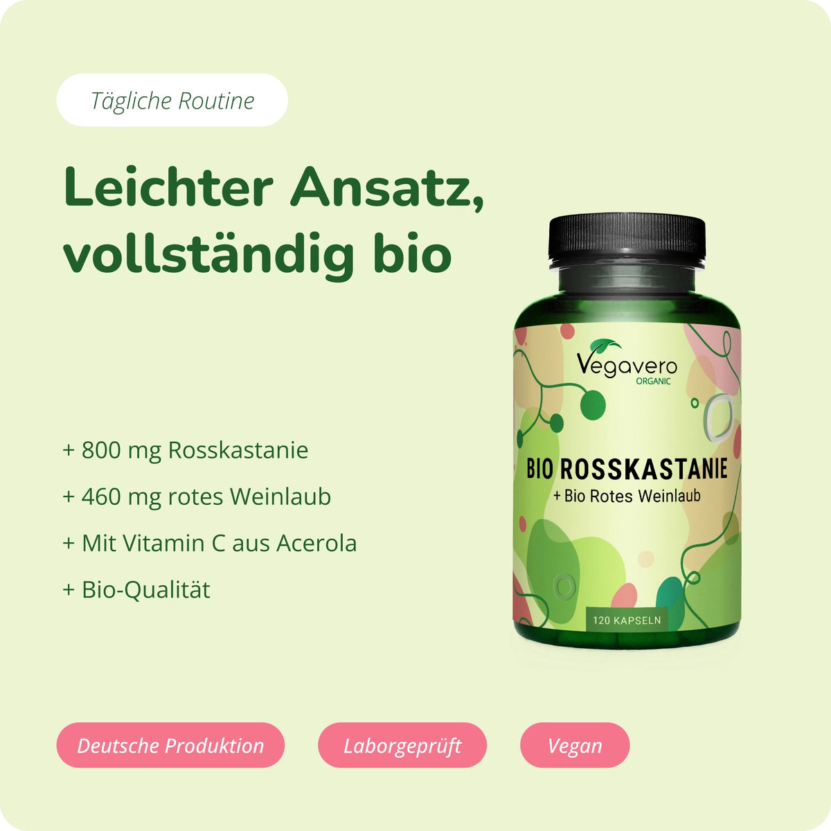 Rosskastanie Kapseln Bio