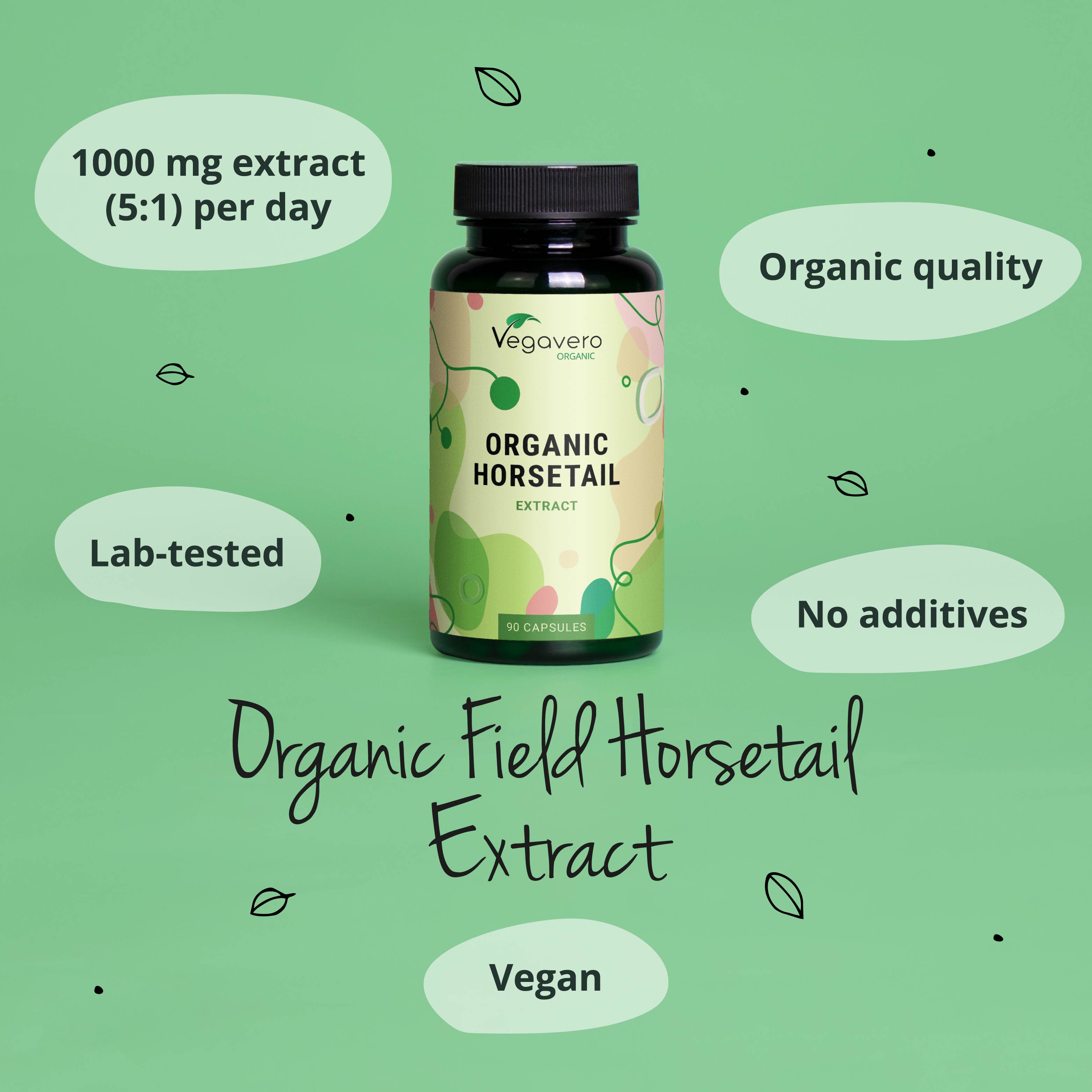 Horsetail Extract Capsules Organic