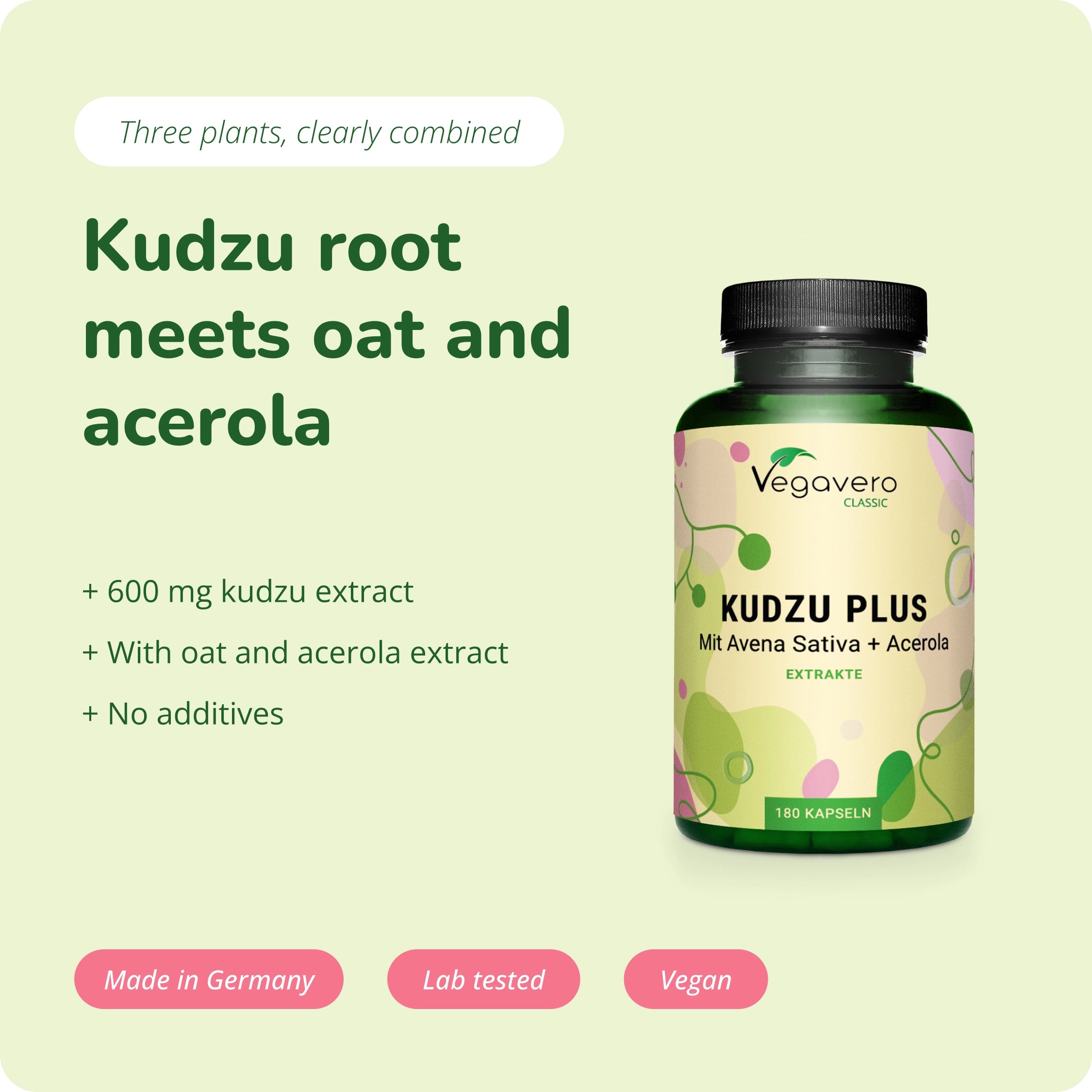 Kudzu Plus Kapseln