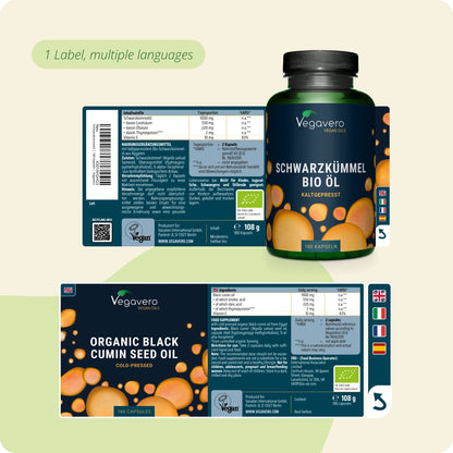 Olio di Semi di Cumino Nero Capsule Bio