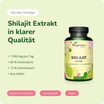 Shilajit Extrakt Kapseln