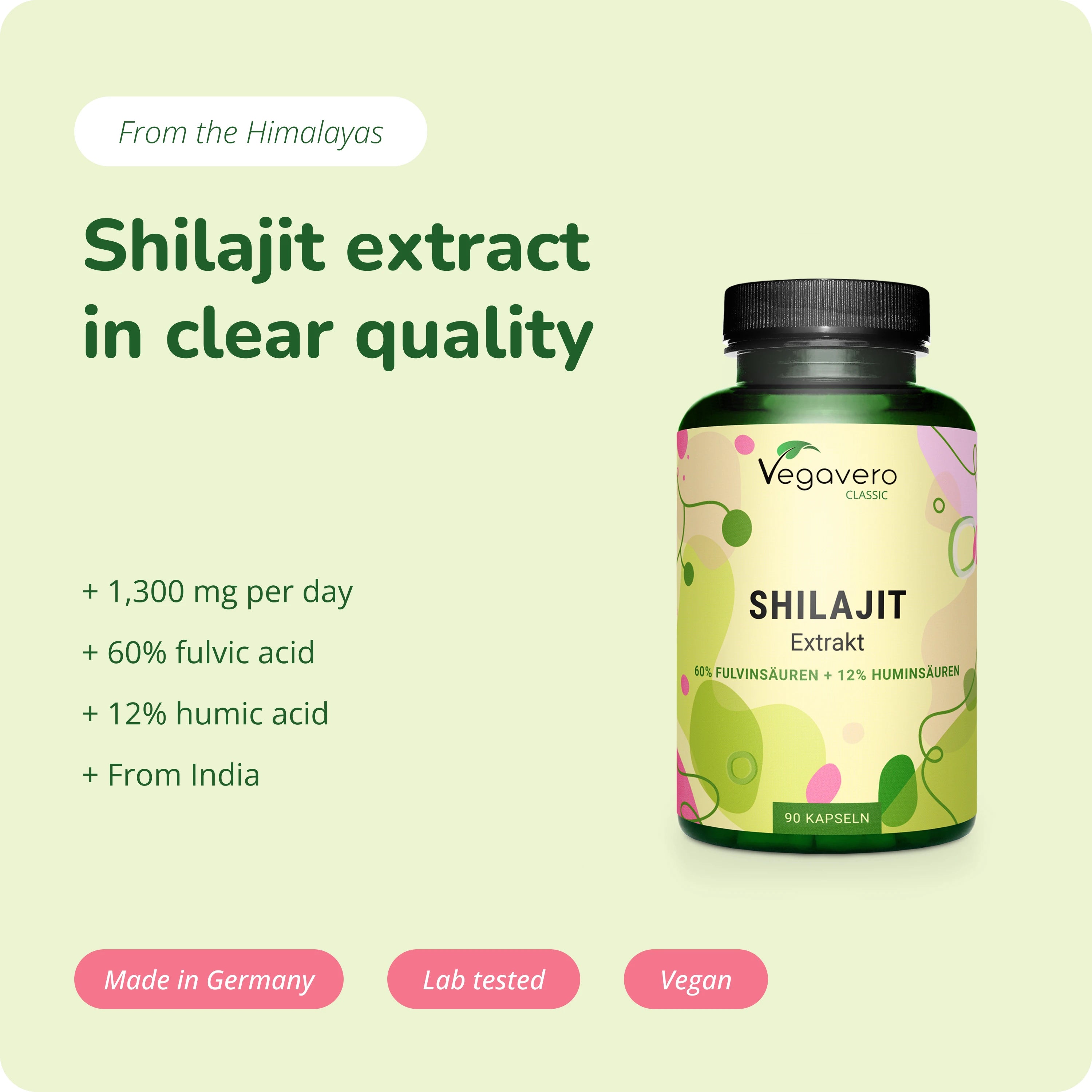Shilajit Extrakt Kapseln