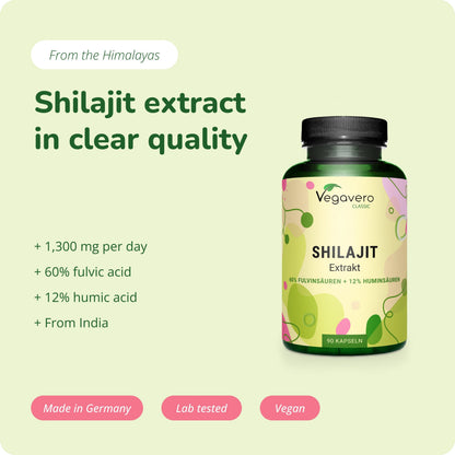 Shilajit Extrakt Kapseln