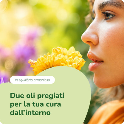 Olio di Enotera + Borragine Capsule Bio